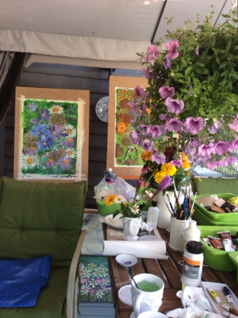 Studio Party & Art in the Garden, Sept.18, Huge Success