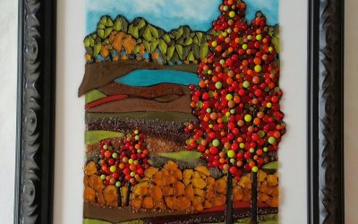 Jeweliyana Reece, Fused Glass, will be showing & selling her work at “Passport to the Arts”