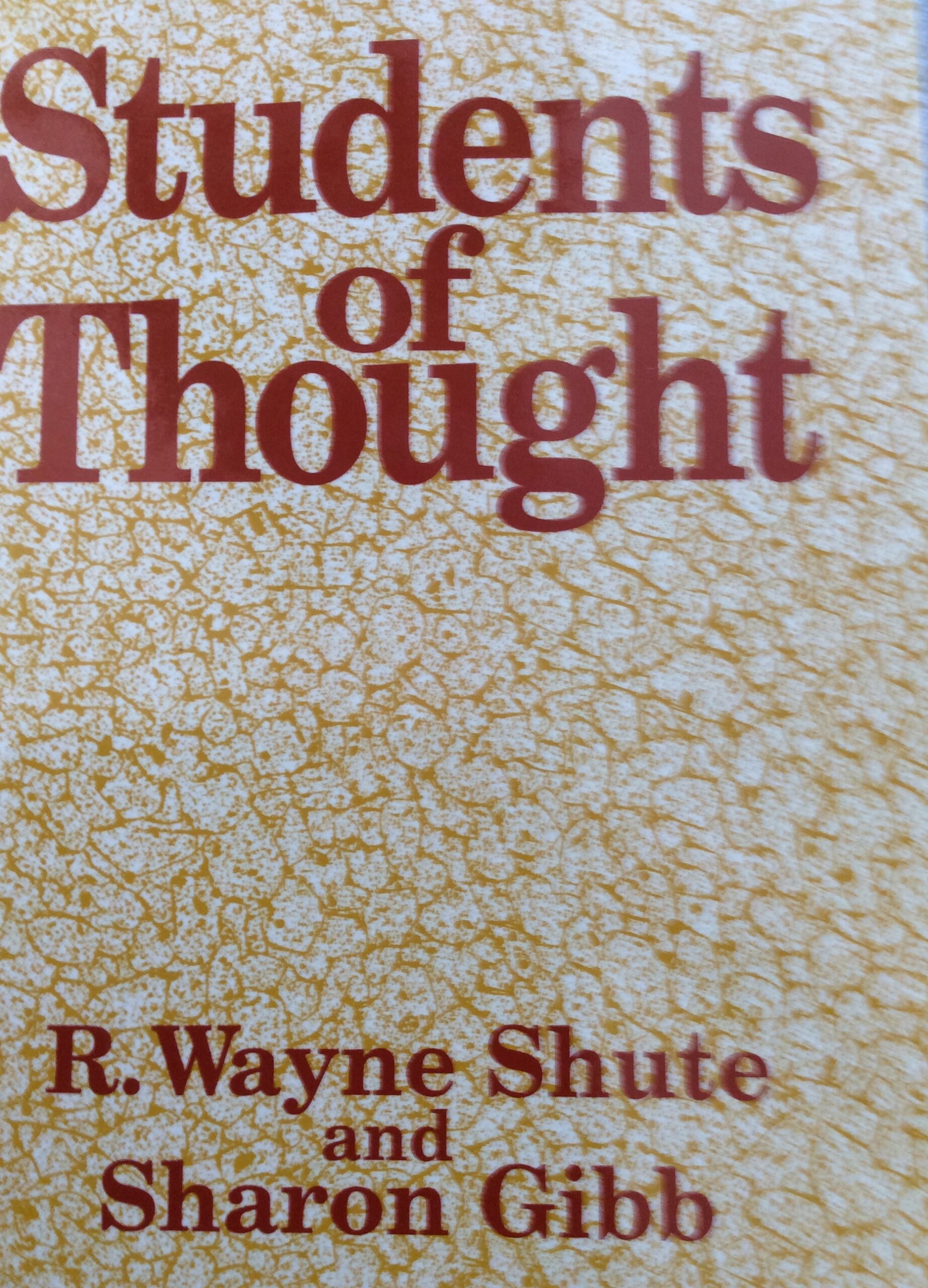 Students of Thought