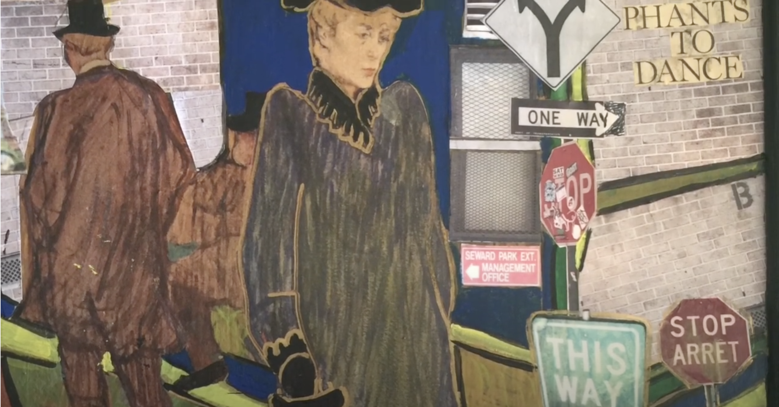 Walking the Road – Visual Art by Irene Naested