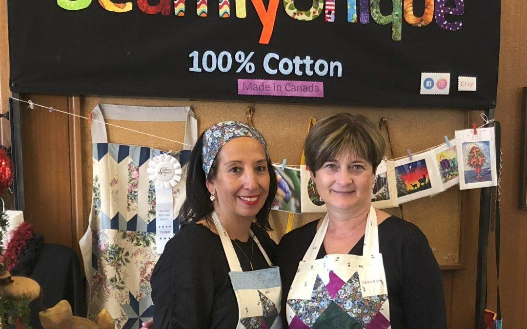 Marlene Watts and Deb Helman from Seamly Unique