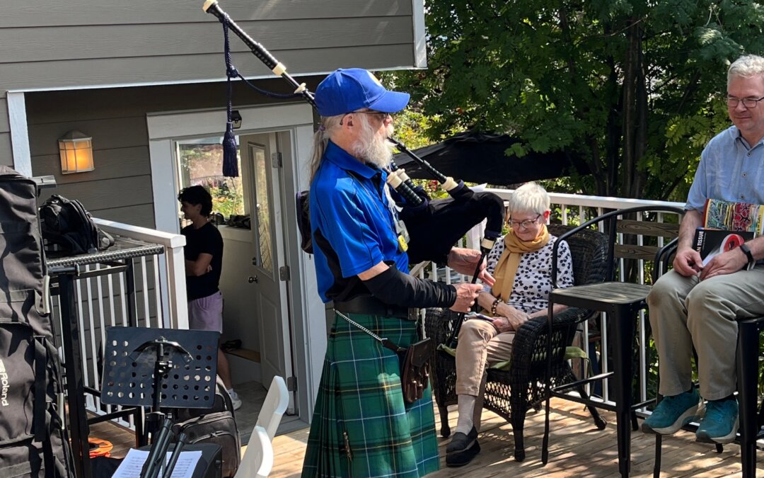 Musicians kept the creative spirit alive