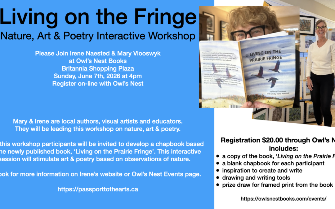 Prairie Fringe Workshop at Owl’s Nest