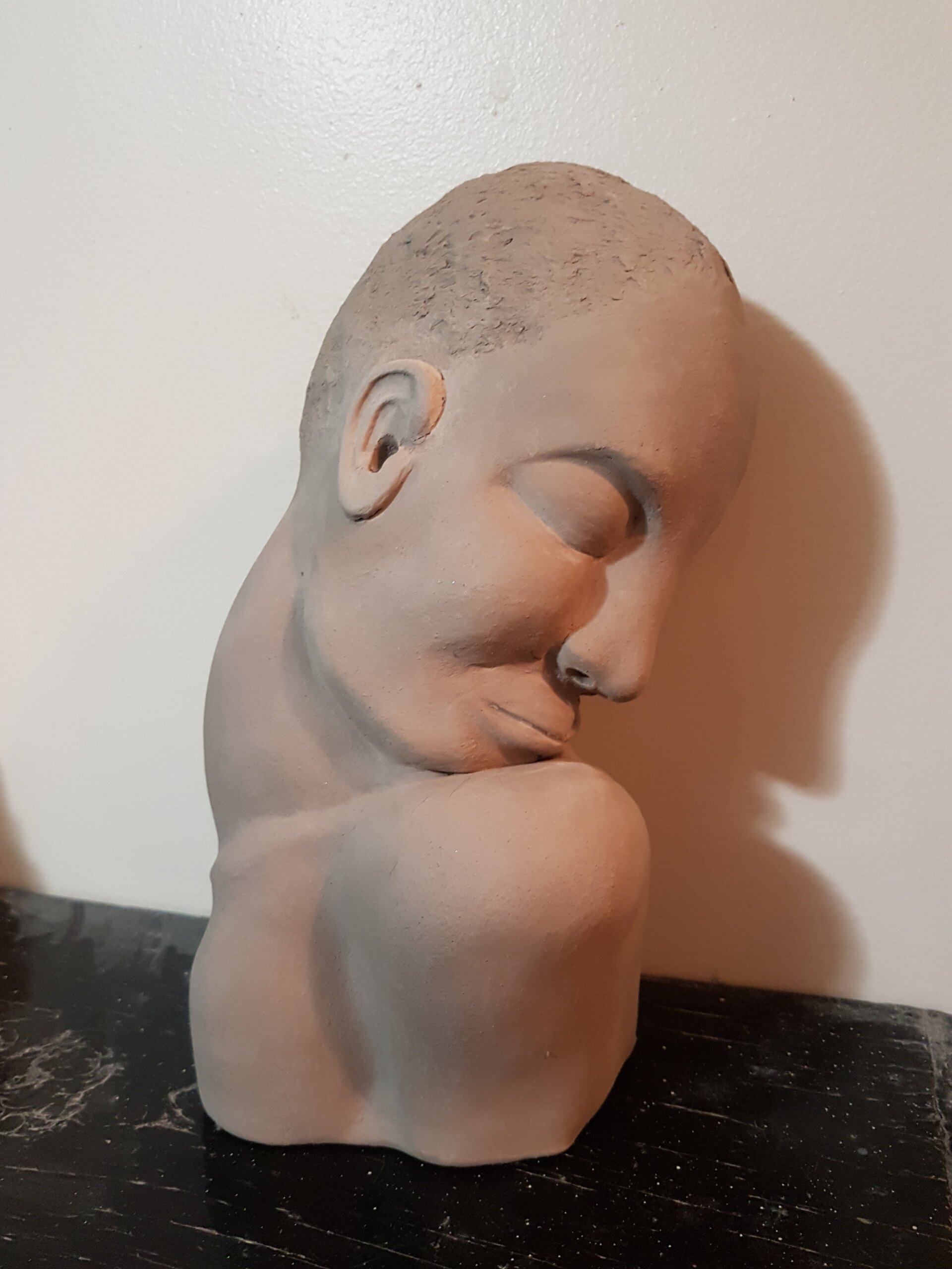Gordon Pengilly Female Bust Sculpture
