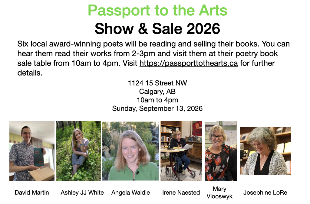 Poetry Readings on the Stage at Passport to the Arts 2026