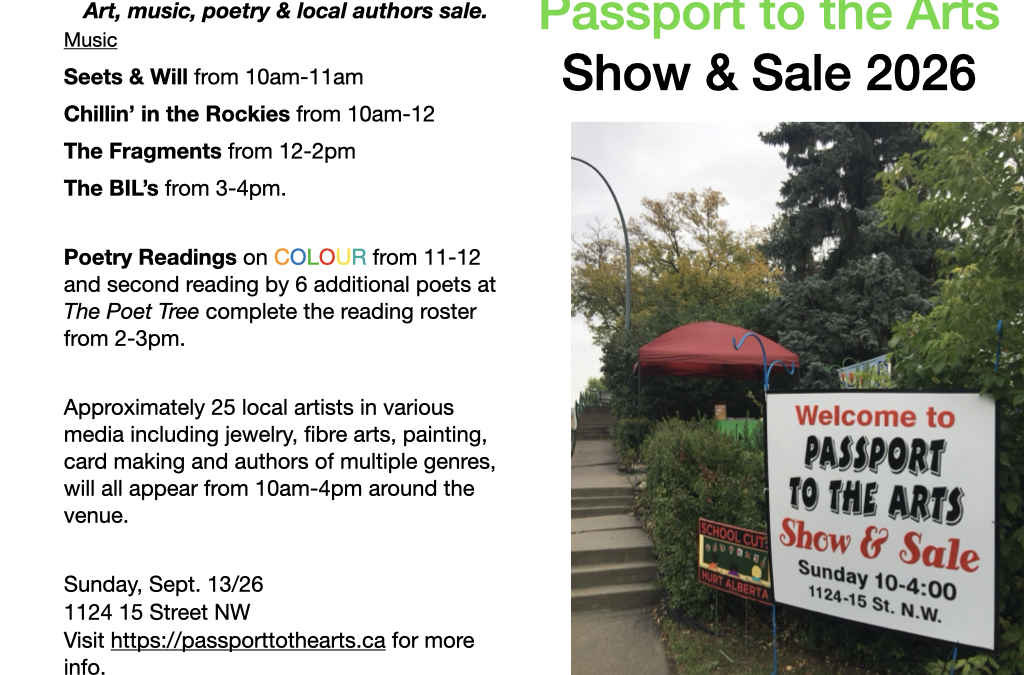 Less than two weeks to Passport to the Arts 2026